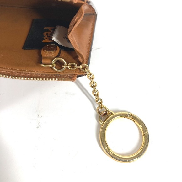MCM collaboration Sam by Pen Wallet Rait Visetos brown leather - Picture 8 of 11